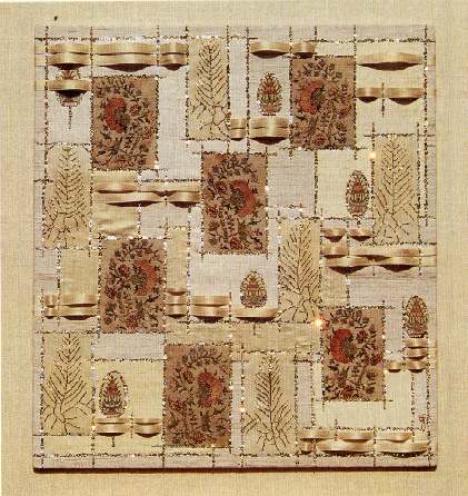 Orientalischer Garten 83 x 76 cm